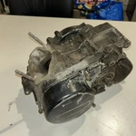 Suzuki Tm 100 Oem Cases & Transmission And Remains Of Magneto Cover. Fixed Price $150.00.
