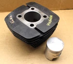 Hodaka 94A Wombat 56MM Cylinder Jug Top End 942505 W/piston 9401560 Nos. Fixed Price $255.78.