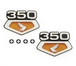 New Side Cover Emblems Left & Right Honda CB350 CL350 Twins 1971 Metal Badge. Fixed Price $64.95.