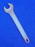 Vintage Hit - 17MM Offset Handle Open End Wrench Mechanic Tool West Germany. Fixed Price $19.99.