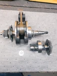 1980-83 Yamaha XT250 TT250 Engine Crankshaft & Counter Balancer Weight. Fixed Price $70.00.