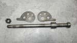 1979 Yamaha F Rear Axle Bolt With Chain Adjusters 5X3-25381-00-00. Fixed Price $40.00.