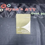 1987 1988 Kawasaki All Models Service Specifications Handbook 99926-1012-01 B2. Fixed Price $29.99.