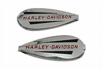 Oe Emblem Set With Red Lettering For Harley Davidson By V-twin. Fixed Price $119.90.