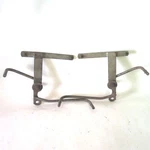 Genuine Harley-davidson 1941-1957 Fl Bubblebag Saddlebag Brackets 90875-54 90876. Fixed Price $212.50.