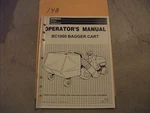Honda BC1000 Lawn Mower Bagger Cart Operator's Manual Oem. Fixed Price $12.10.