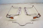 Harley Davidson Shovelhead Panhead Saddle Bag Mounts Brackets Nice *TZ33. Fixed Price $279.99.