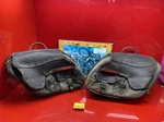 Harley Convertible Saddlebags Dyna Fxds-con Leather Canvas Oem 1995 1994. Fixed Price $315.00.