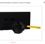 Tab Performance Magnetic Dipstick By Figurati Design Hd Twin FD06-MAGDSTC-SM-BLK. Fixed Price $129.95.