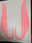 1972 Aermacchi Harley Davidson Baja Leggero Sprint Tank Decal Set 61759/61170-72. Fixed Price $30.00.