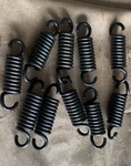 41837-58 New Harley Rear Brake Spring 10 Pk 1958-62 Flh, 1958-76 Sidecar #281. Fixed Price $40.00.