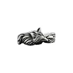 Fox Band Sterling Silver, Viking Wedding Ring, Unique Gift For Women. Fixed Price $89.90.