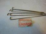 Nos Kawasaki 1974-1976 KX250 KX450 Rear Outer Spoke Assembly 41028-076. Fixed Price $9.99.