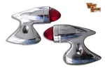 Gunner Marker Lamps Red Knuckle Panhead 74" Rigid 4-SPEED Fl 1941-1957. Fixed Price $132.25.