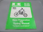 Kawasaki Oem Race Preparation & Tuning Manual 85 KX125 KX250 KX500 99920-1339-01. Fixed Price $14.95.