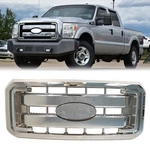 Front Upper Grill Chrome Ford 2011-2016 F250 F350 F450 F550 Super Duty. Fixed Price $178.00.
