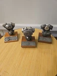 Harley Davidson Pewter Engines Knucklehead Panhead Shovelhead. Fixed Price $120.00.