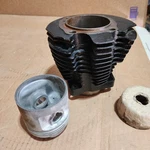 New W/ Piston Harley Ironhead Sportster Cylinder 1000 73-85 Std Front 16561-72AB. Fixed Price $260.00.