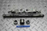 1985 Honda Interceptor VF500F Rear Axle W/ Chain Tensioners 42301-KE7-000. Fixed Price $79.99.