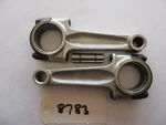 8783 - Connecting Rods Pair Norton Marked NM23258 R10R X Gudgeon Pin. Fixed Price $255.23.