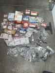 Lot Of Nos And Oem Vintage Honda Motorcycle Parts. Fixed Price $190.00.