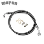 Braided Non-abs Front Brake Line Kit +6" For Harley Dyna Super Glide Rocker. Fixed Price $38.99.