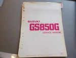 Suzuki GS850G Factory Genuine Service Owner's Manual Oem SR-8201-E-03. Fixed Price $15.99.