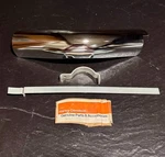 Harley Davidson Xl 1968-71 Heat Shield W/ Strap & Clamp 65702-68. Fixed Price $24.99.