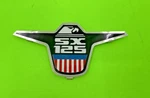 Harley Aermacchi Amf Nos 65256-75P Eagle Name Plate 1975 1976 1978 SXT125 #5. Fixed Price $22.99.