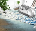 3D Sea Waves SKE3351 Floor Wallpaper Print Decal Epoxy Deco Kay. Fixed Price $110.99.