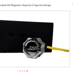 Tab Performance Magnetic Dipstick By Figurati Design Hd Twin FD06-MAGDSTC-SM-SS. Fixed Price $129.95.