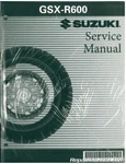 2004 Suzuki GSX-R600 Service Manual : 99500-35090-03E. Fixed Price $75.46.