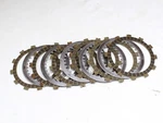 1980 79-80 Suzuki Clutch Basket Plates Friction Disks. Fixed Price $35.00.