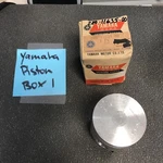 Yamaha Oem 1ST O/s 0.25MM Piston 1972 DS7 280-11635-00 New Old Stock. Fixed Price $50.00.