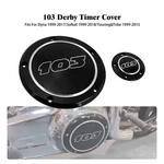 Black 103 Derby Timing Timer Covers For Harley Touring Road Electra Glide 99-15. Fixed Price $36.99.