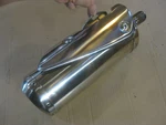Oem 09-12 Triumph Speed Triple 1050 Exhaust Cover Heat Shield Stock Nice. Fixed Price $30.00.