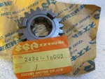 Suzuki T250,T350,GT250 1969-77 Nos Oem 4TH Gear Driven P.n 24341-18003. Fixed Price $23.95.