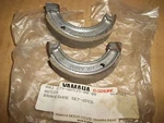 Yamaha CE50 Razz Job SH50 CG50 Nos Front Brake Shoe Pads Set 27V-W2535-00-00. Fixed Price $19.95.