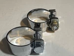 Norton Commando 750 850 Silencer Clip Assembly Exhaust Clamp 06-1328 U.k. Made. Fixed Price $44.00.