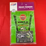 Nos 100% Rear Fender Kit 94-8 KX125/250 Kawasaki 29-6401. Fixed Price $33.49.