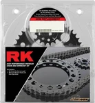 Rk 525 Replacement Chain & Sprocket Kit Black/natural #3066-060EX For Suzuki. Fixed Price $242.87.