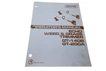 Echo Operator's Manual Weed & Grass Trimmer GT-140B GT-200A. Fixed Price $10.99.
