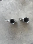 2014 Suzuki Boulevard SL650 S40 Chrome Fork Ears Mounts Left & Right Set ... Fixed Price $50.00.