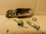 1982 1983 Yamaha Left Foot Peg J K. Fixed Price $22.26.