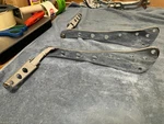 Vintage Harley Davidson Panhead Shovelhead Chopper Chrome Highway Peg Mounts. Fixed Price $130.00.