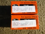 N.o.s. Rowe Exhaust Valve Set Harley Davidson Sportster H.d. # 18080-58A. Fixed Price $74.00.