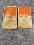 Harley Davidson Aermacchi 71085-73P Z90 Tx 125 Amber Signal Lens (QTY-2) Nos. Fixed Price $8.00.