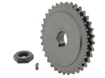 34 Tooth Motor Engine Sprocket Nut & Key For 1929 - 1973 Harley 45 Wla Wr. Fixed Price $74.00.