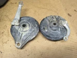 1978 Honda Xl 125 Front And Rear Brake Back Plates. Fixed Price $84.99.