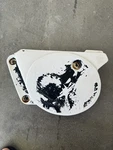 Yamaha 1978 YZ80 Oem Used Left Side Frame Cover #2J5-21711-00-98. Fixed Price $114.40.